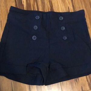 Navy Sailor Shorts- 7